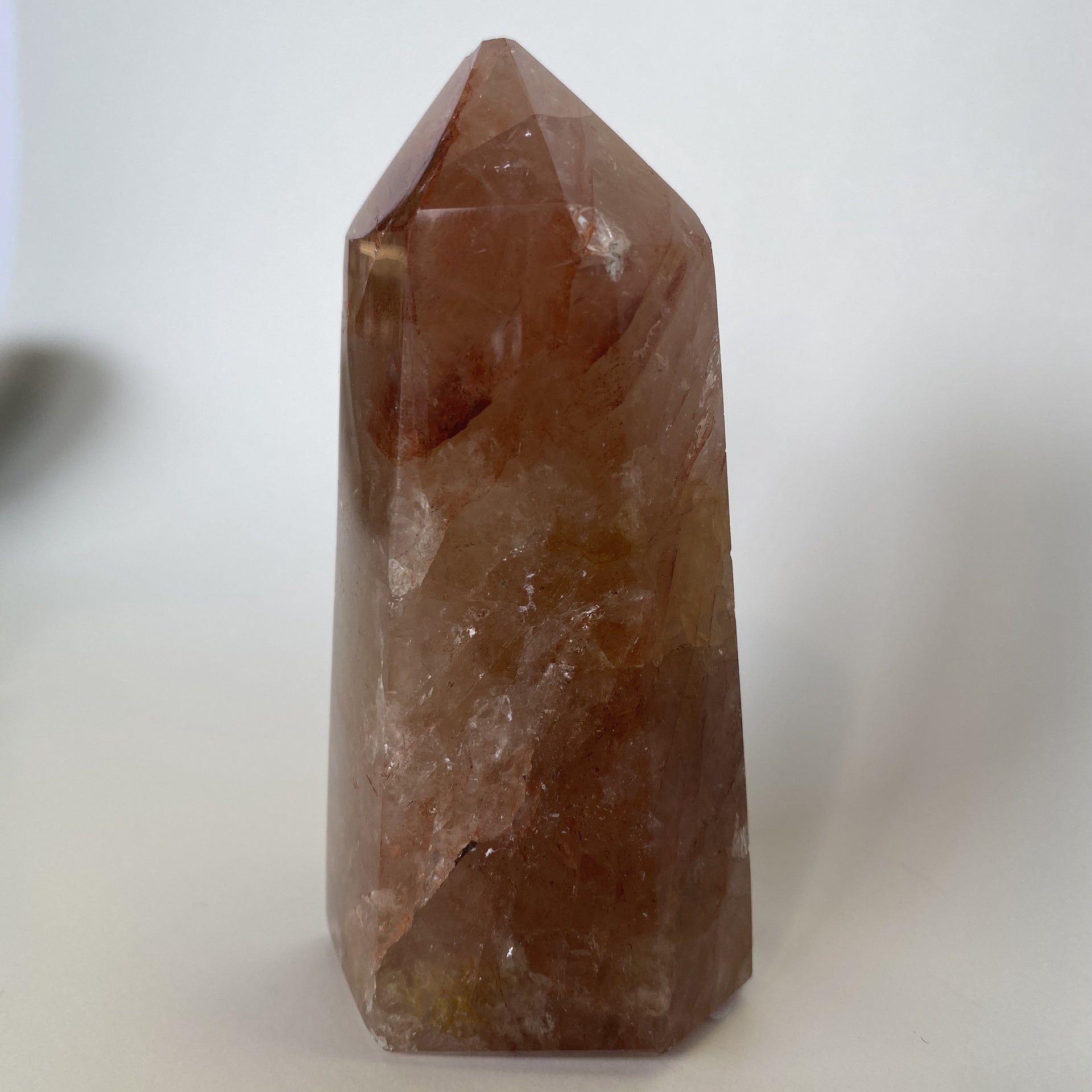 Crystals, Stones & Gems | Polished Point | Heated Hematoid Quartz