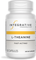 Integrative Therapeutics L-Theanine 60 capsules bottle