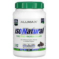 ALLMAX IsoNatural Whey Protein Isolate, Chocolate, 2 lbs