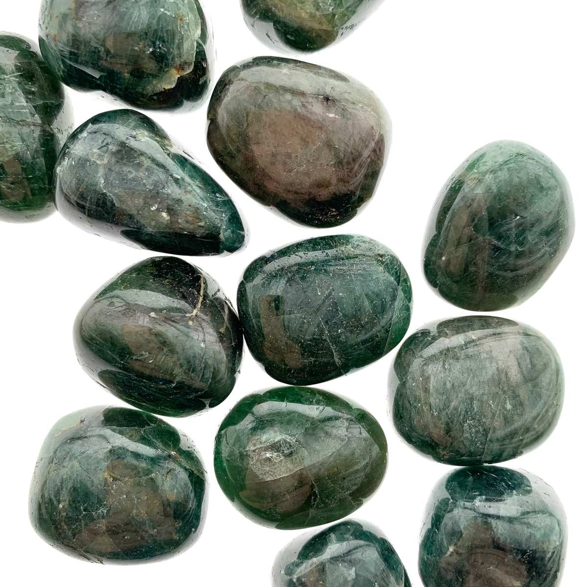 Crystals, Stones & Gems | Large Polished Free Standing | Green Apatite
