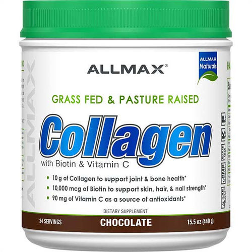 ALLMAX Collagen with Biotin & Vitamin C, Chocolate