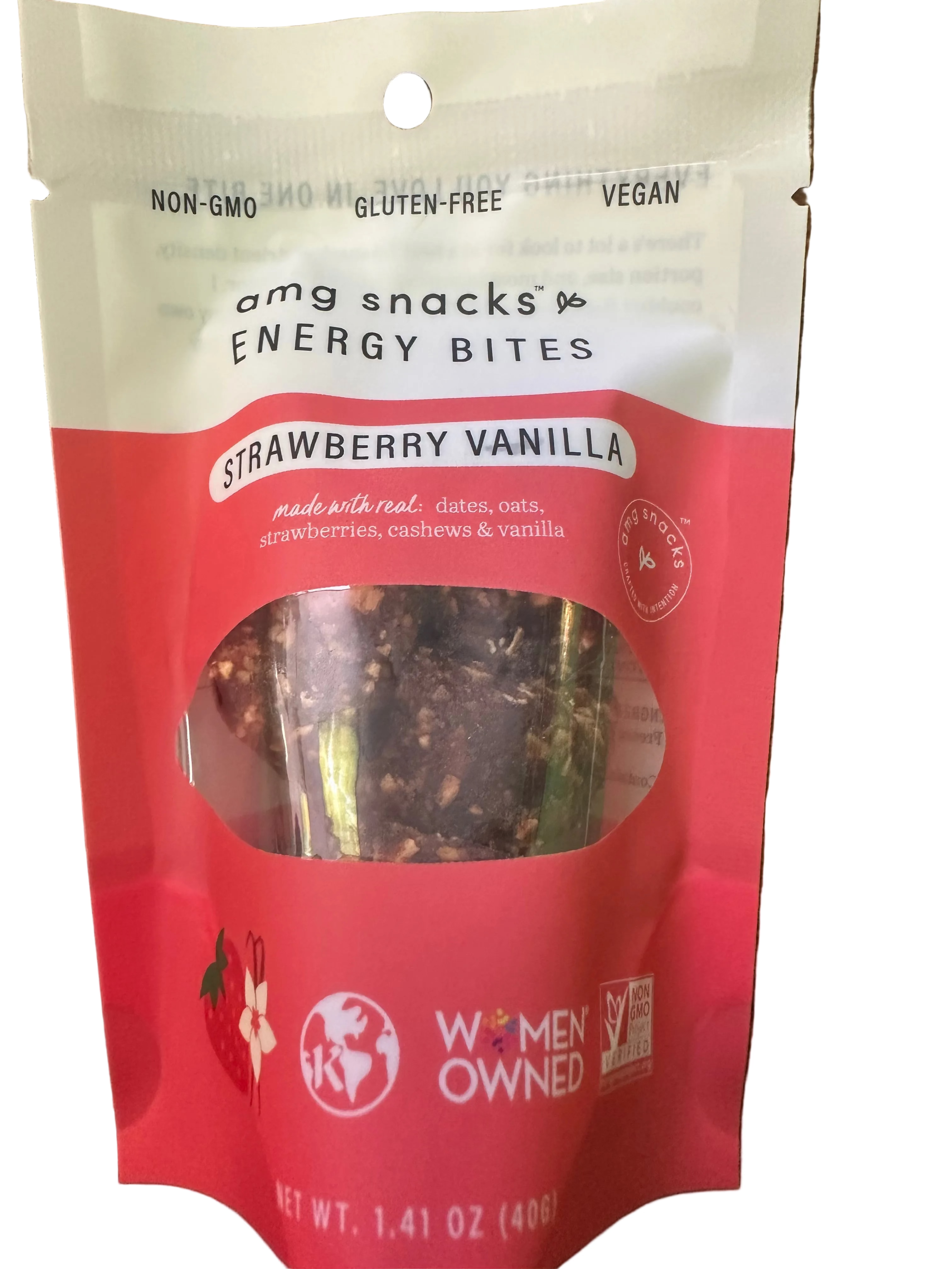 Energy Bites: On-the-go packs in various flavors