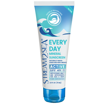 Stream2Sea Mineral Sunscreen - Active 2.5 fl oz