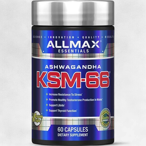 ALLMAX KSM-66 Ashwagandha 60 Capsules