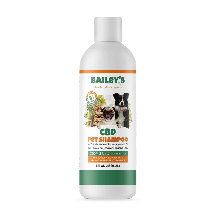 Bailey's | Ph Balanced Pet Shampoo | 300mg CBD | 12oz*