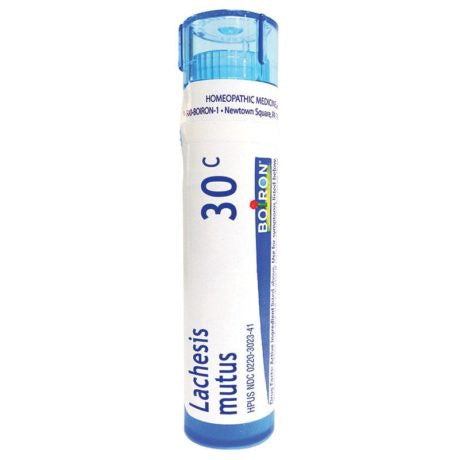 Boiron Lachesis Mutus Homeopathic 30c 80 Pellets*