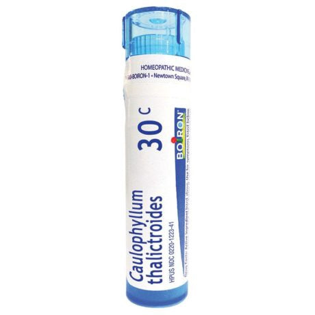 Boiron Caulophyllum Thalictroides Homeopathic 30c 80 Pellets