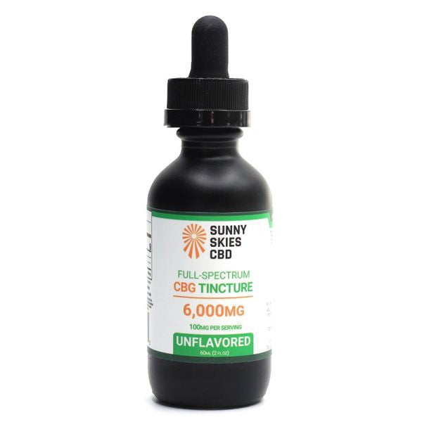 Sunny Skies | 1500mg CBG Tincture | Full Spectrum