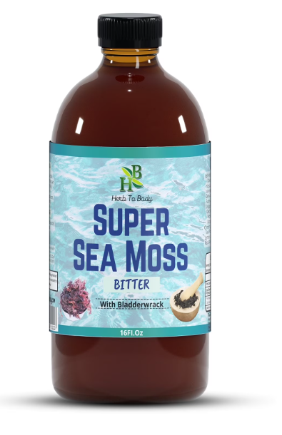 Super Sea Moss Bitter – Herbal Tonic – 16oz Bottle