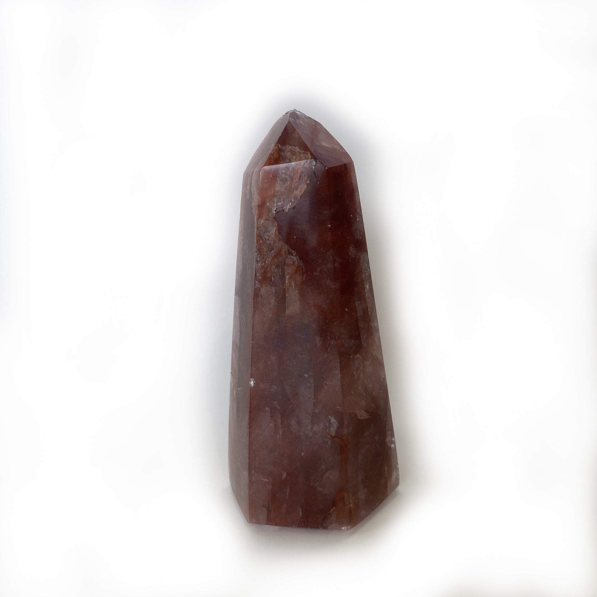 Crystals, Stones & Gems | Polished Point | Natural Hematoid Quartz (Lg)