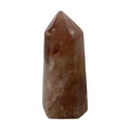 Crystals, Stones & Gems | Polished Point | Heated Hematoid Quartz on white background