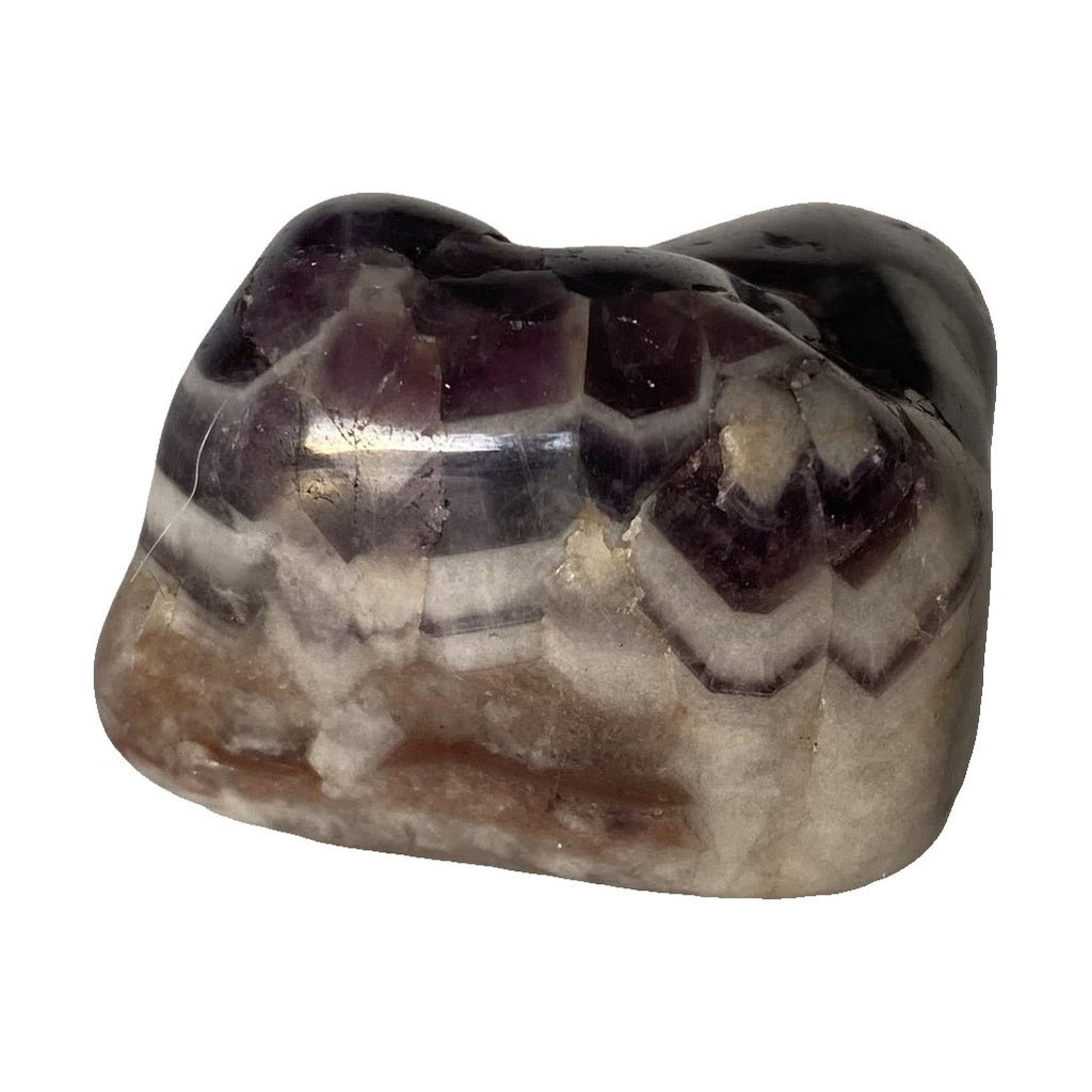 Crystals, Stones & Gems | Polished Stone | Amethyst | Madagascar on white background