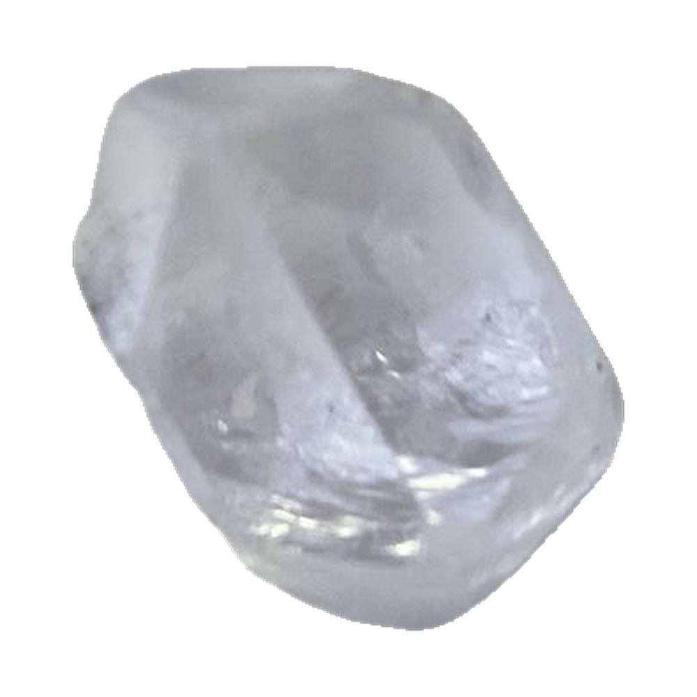Crystals, Stones & Gems | Raw Cut | Clear Quartz Points (sm) on white background