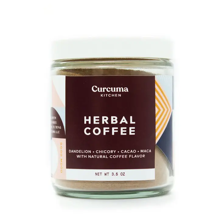 Curcuma Kitchen Herbal Coffee 2 oz Jar
