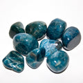Crystals, Stones & Gems | Polished Pebble | Blue Apatite