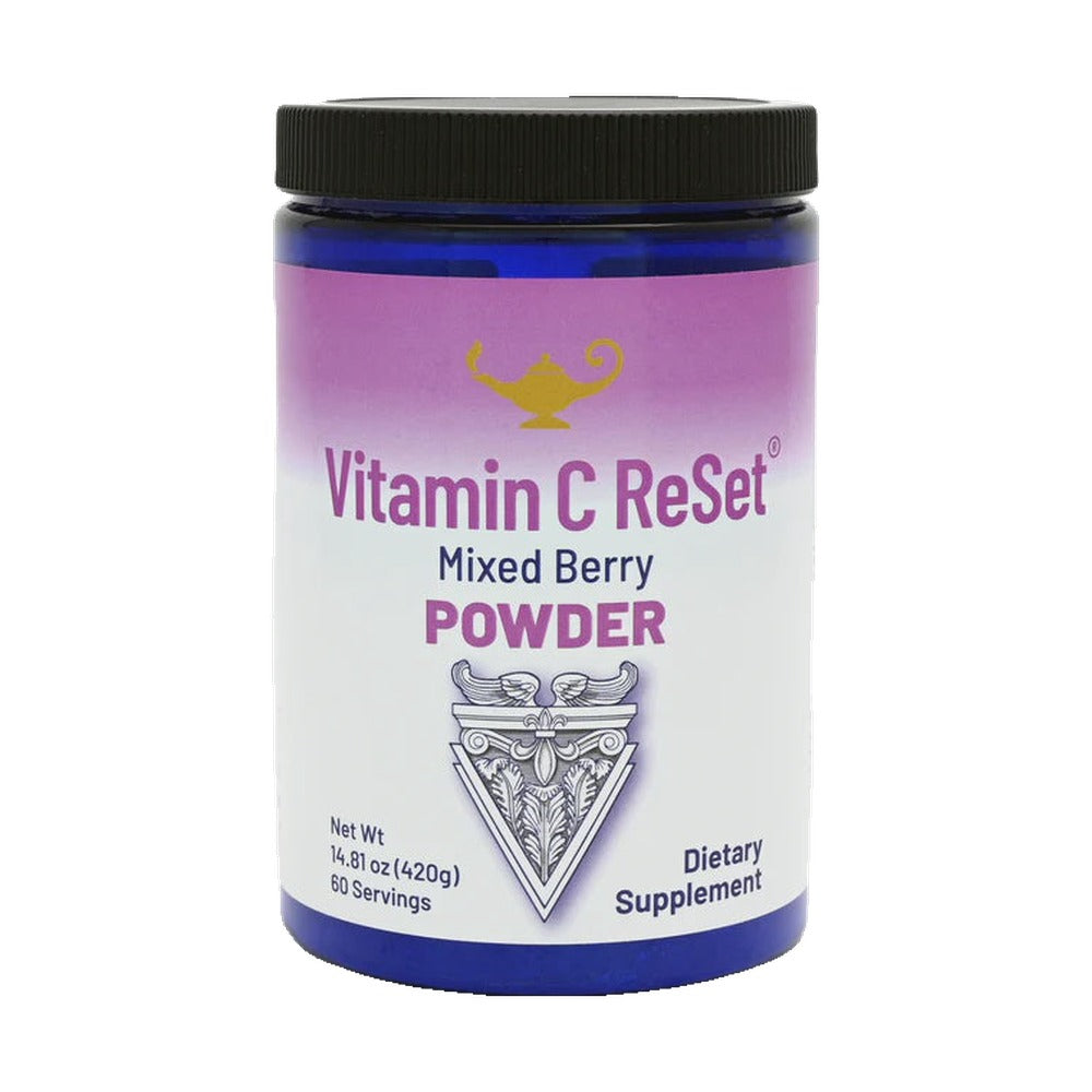 Rna Reset Vitamin C Reset Powder Mixed Berry 420g on white background