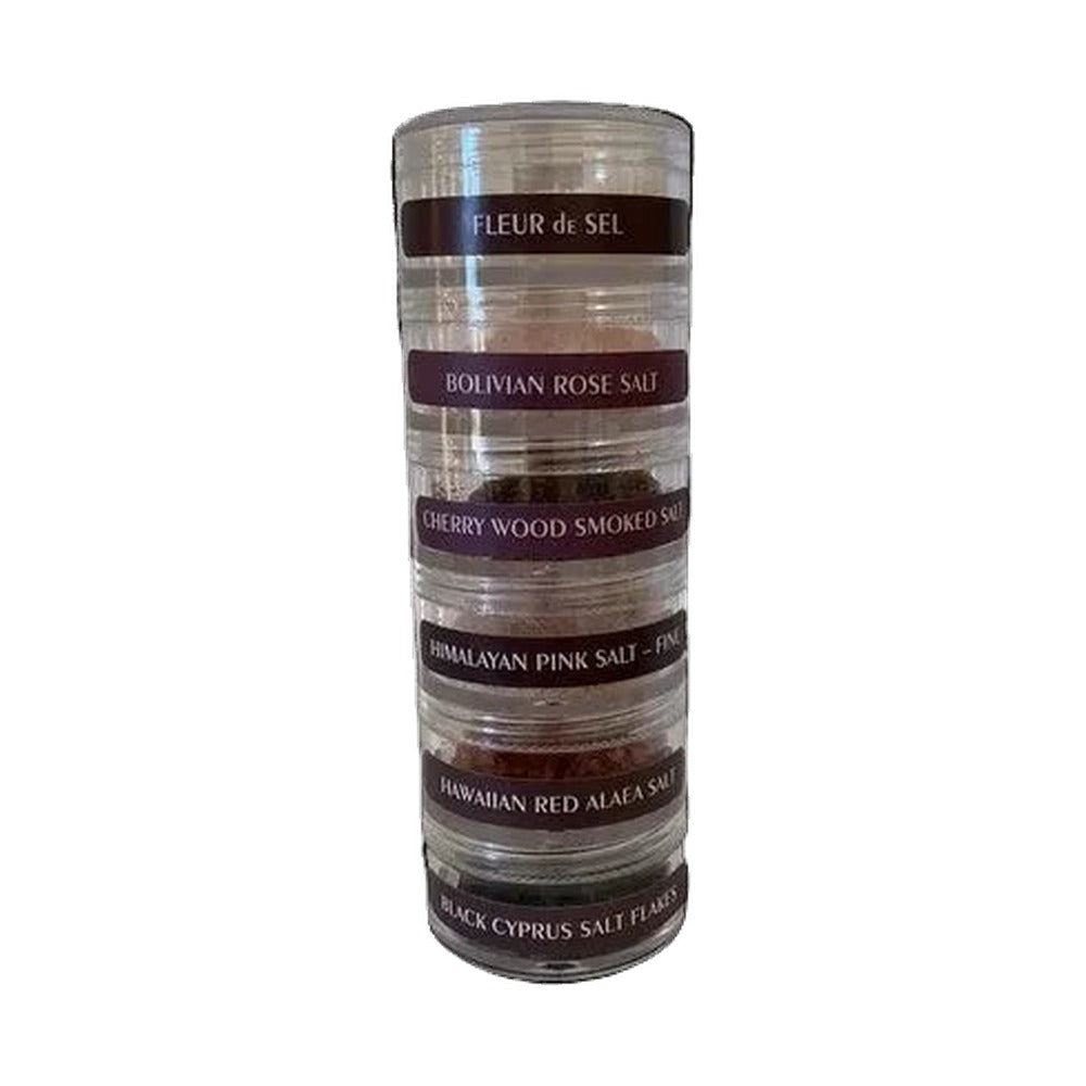 Salt Traders World Sea Salt Sampler on white background