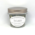 Zen Garden mixed tea in a Green Leaf Apothecary & Cafe jar
